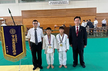 少年柔道画像