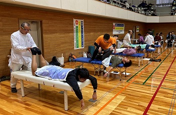 トレーナー活動画像